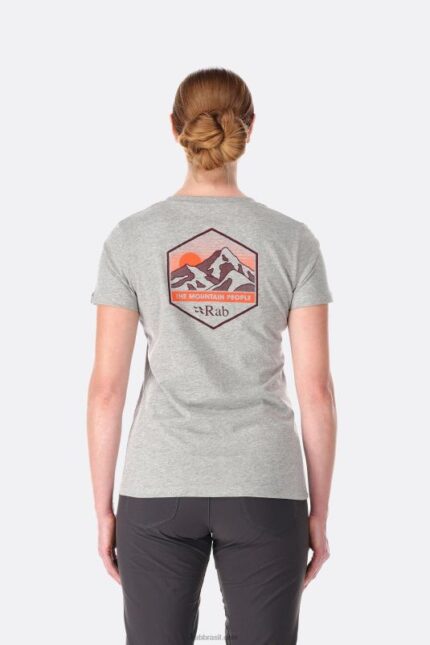 L0n04391 Camiseta De Pico De Montanha De Postura Rab