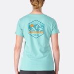 L0n04392 Camiseta De Pico De Montanha De Postura Rab