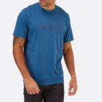 L0n04970 Camiseta De Algodão Orgânico De Esboço De Postura Rab