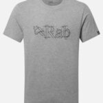 L0n04971 Camiseta De Algodão Orgânico De Esboço De Postura Rab