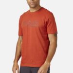 L0n04972 Camiseta De Algodão Orgânico De Esboço De Postura Rab
